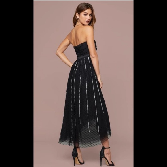 bebe Dresses & Skirts - LAST ONE! bebe CRYSTAL BURST TULLE DRESS